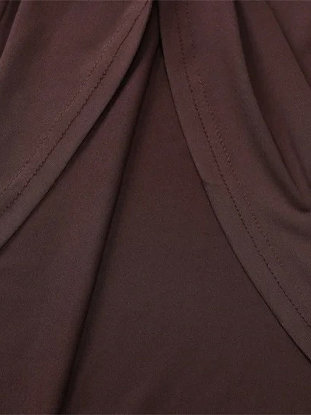 Gianna Halter Slit Maxi Dress Brown / L