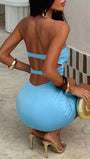 Giselle Cutout Strapless Mini Dress - Fashion Pov