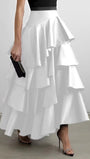 Giselle Tiered Ruffle Maxi Skirt - Fashion Pov