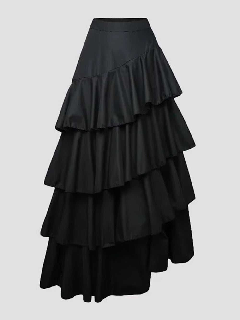 Giselle Tiered Ruffle Maxi Skirt - Fashion Pov