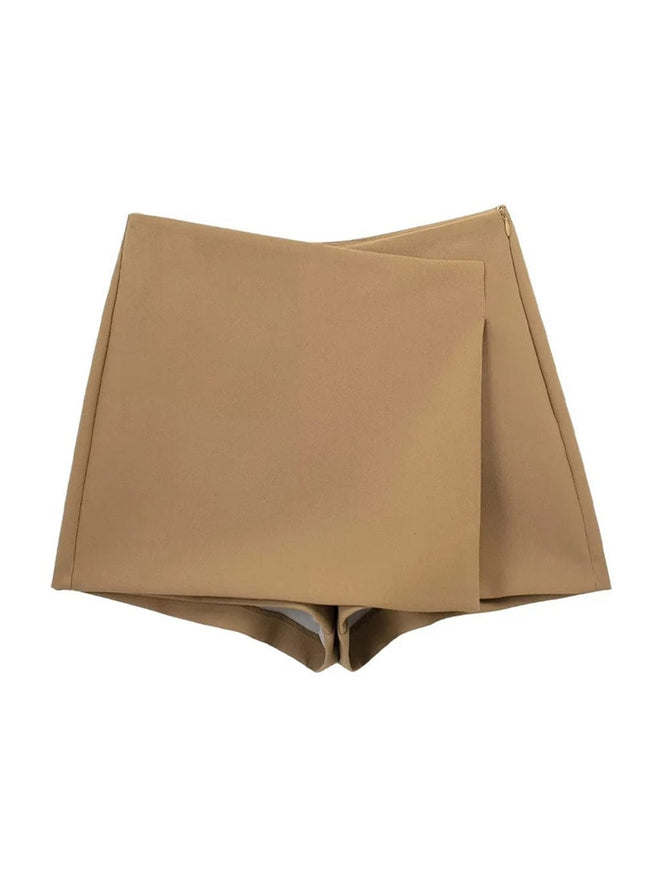 Grace Asymmetric Mini Skirt - Fashion Pov