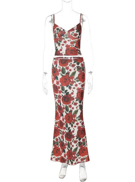 Grace Sleeveless Top & Skirt Set - Fashion Pov