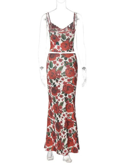 Grace Sleeveless Top & Skirt Set - Fashion Pov