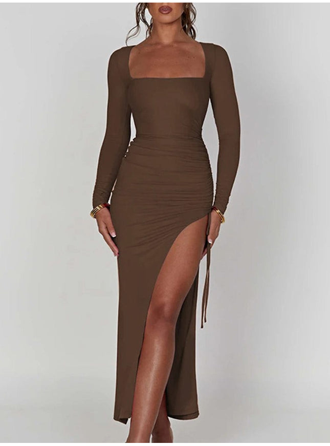 Greta Bodycon Maxi Dress - Fashion Pov