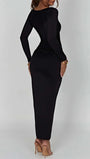 Greta Bodycon Maxi Dress - Fashion Pov