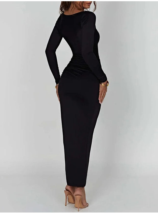 Greta Bodycon Maxi Dress - Fashion Pov