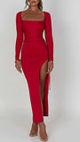 Greta Bodycon Maxi Dress - Fashion Pov