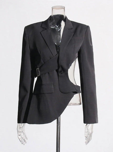 Hadley Hollow Out Blazer - Fashion Pov