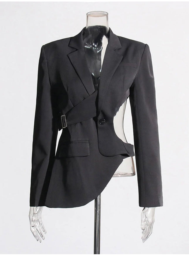 Hadley Hollow Out Blazer - Fashion Pov