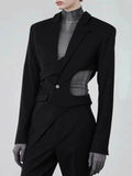 Hadley Hollow Out Blazer - Fashion Pov