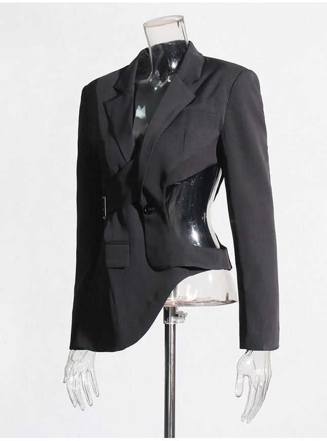 Hadley Hollow Out Blazer - Fashion Pov
