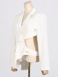 Hadley Hollow Out Blazer - Fashion Pov