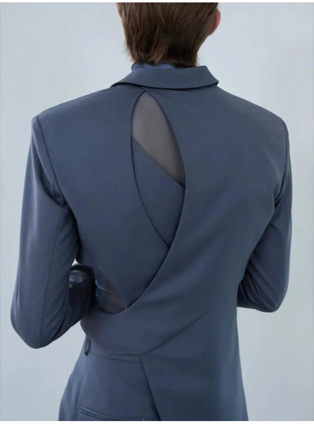 Hadley Hollow Out Blazer - Fashion Pov