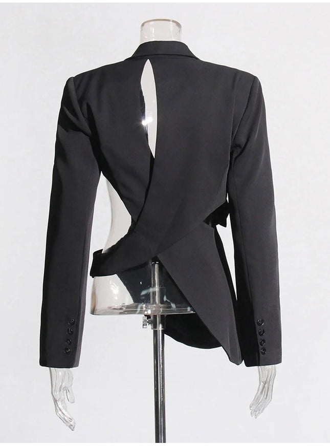 Hadley Hollow Out Blazer - Fashion Pov
