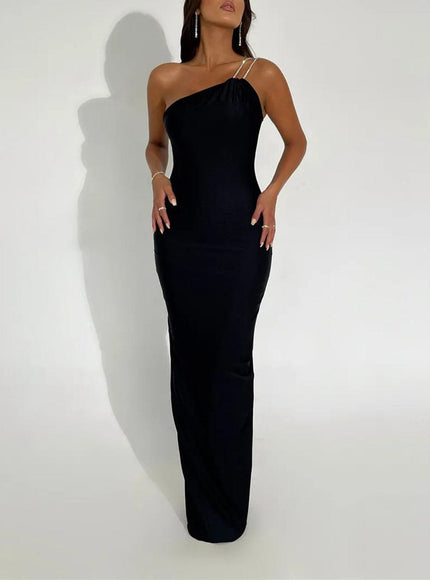 Hadley Off Shoulder Backless Maxi Dress - Fashion Pov