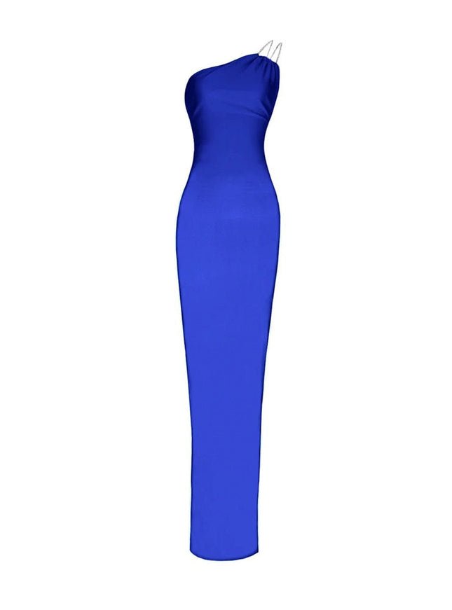 Hadley Off Shoulder Backless Maxi Dress - Fashion Pov