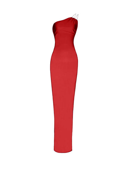 Hadley Off Shoulder Backless Maxi Dress - Fashion Pov