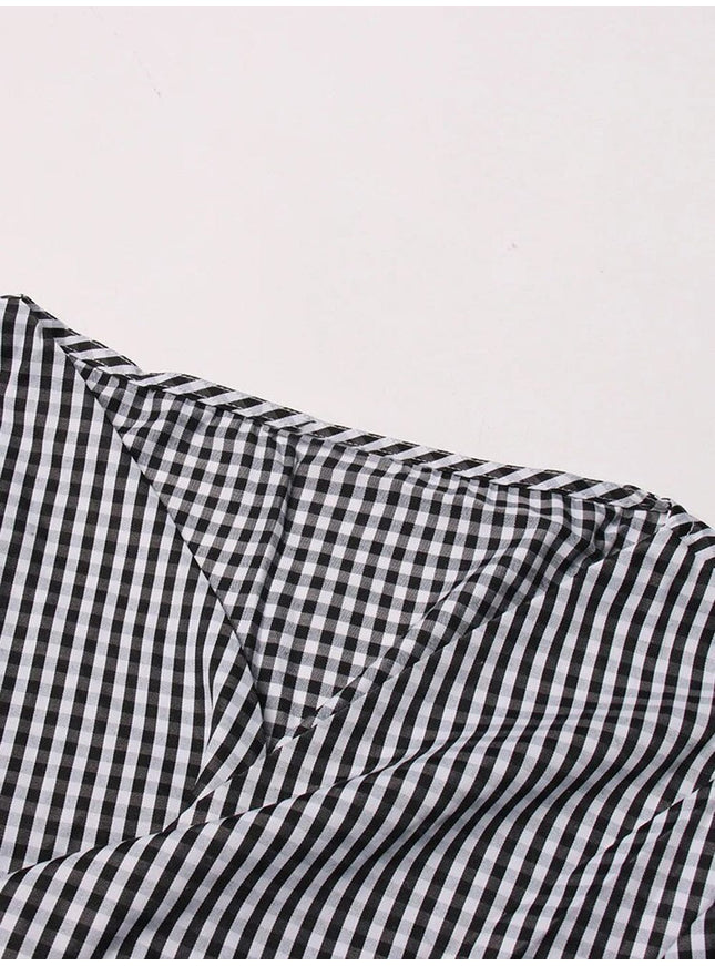 Hali Bowknot Folds Shirt - Fashion Pov