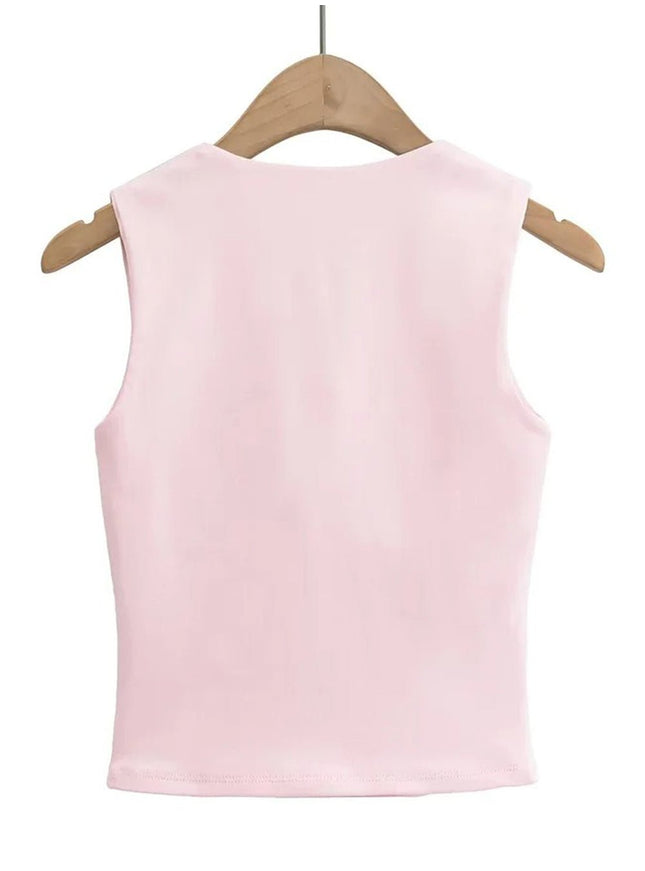 Hannah Sleeveless Tank Top - Fashion Pov