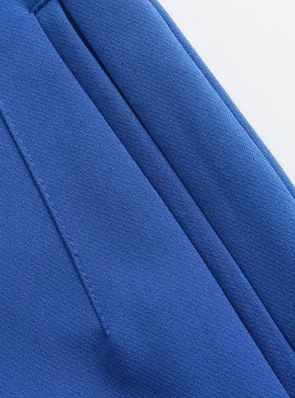 Hannah Zipper Fly Trouser - Fashion Pov