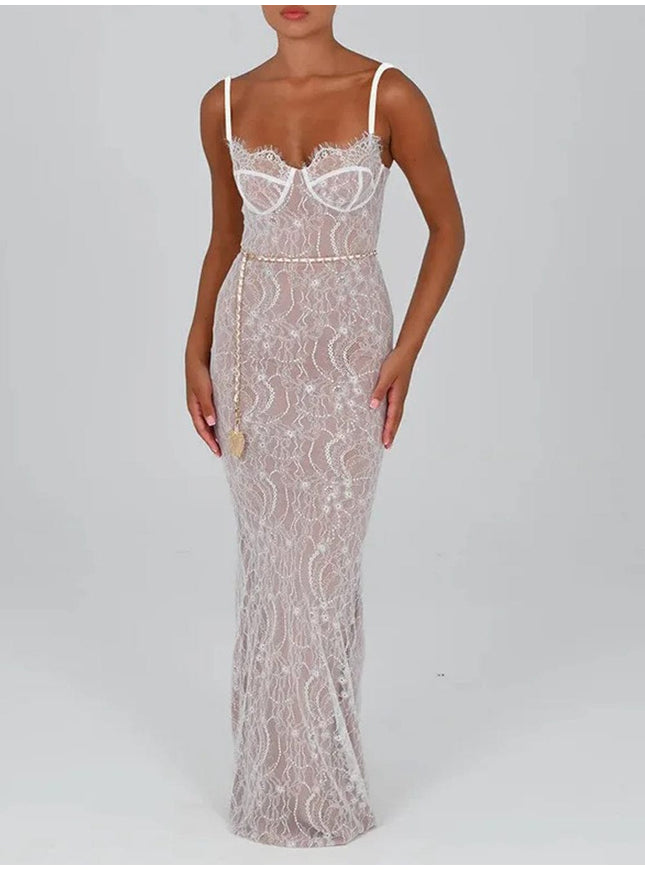 Harlow Backless Bodycon Maxi Dress - Fashion Pov