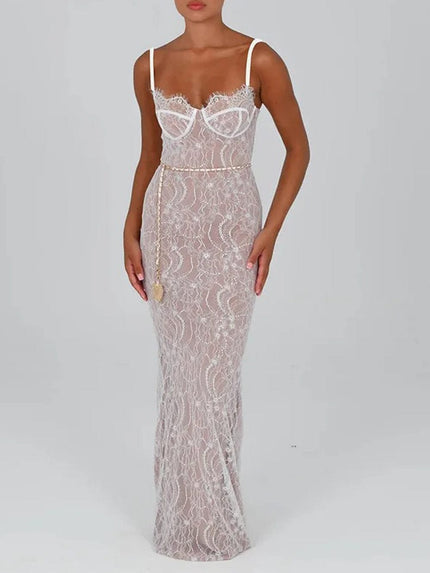 Harlow Backless Bodycon Maxi Dress - Fashion Pov