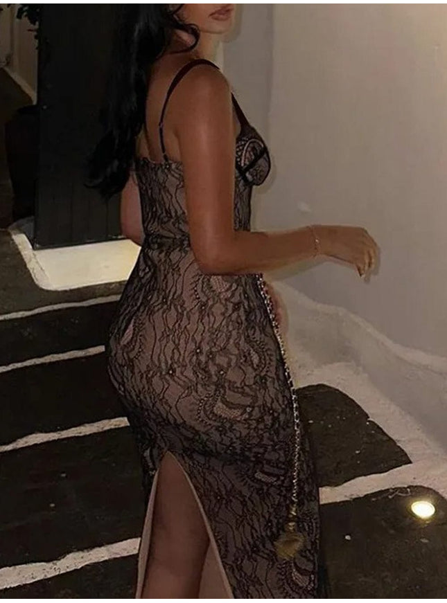 Harlow Backless Bodycon Maxi Dress - Fashion Pov