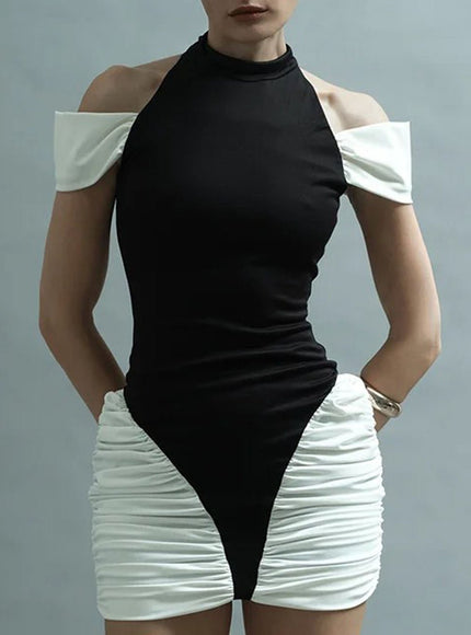 Harlow Sleeveless Mini Dress - Fashion Pov