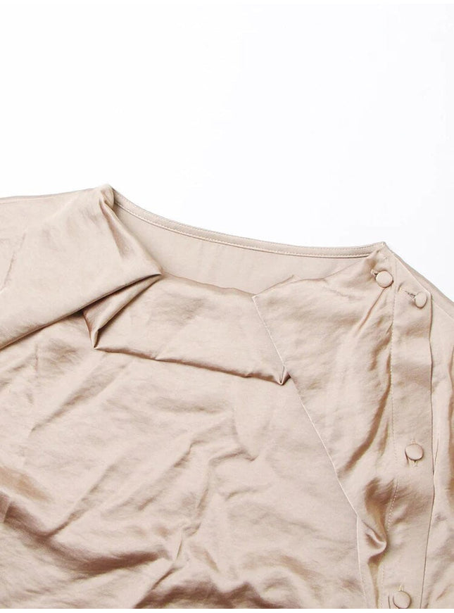 Harman Spliced Fold Shirt - Fashion Pov