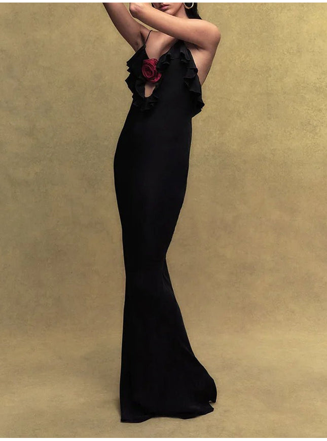 Harmony Backless Maxi Dress - Fashion Pov