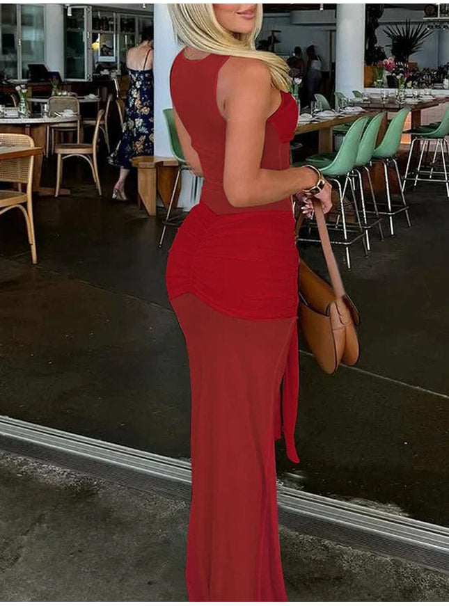 Hope Sleeveless Maxi Dress - Fashion Pov