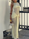 Hope Sleeveless Maxi Dress - Fashion Pov