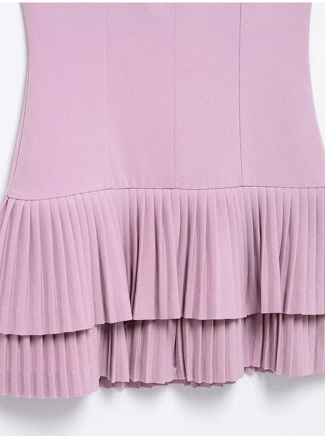 Imogen Backless Mini Dress - Fashion Pov