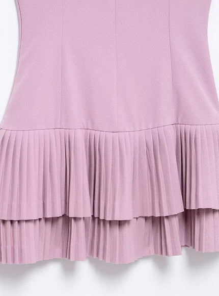 Imogen Backless Mini Dress - Fashion Pov
