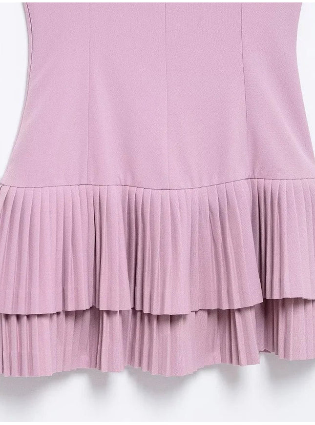Imogen Backless Mini Dress - Fashion Pov