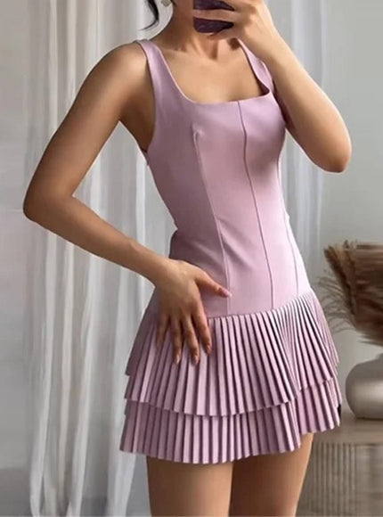 Imogen Backless Mini Dress - Fashion Pov
