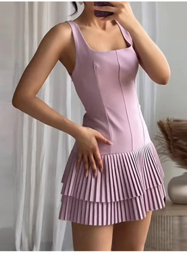 Imogen Backless Mini Dress - Fashion Pov