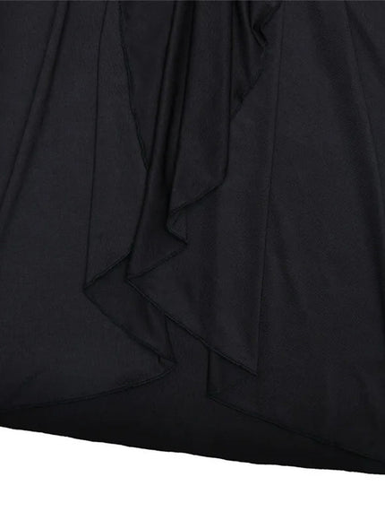 Isabel Long Sleeve Split Maxi Dress - Fashion Pov