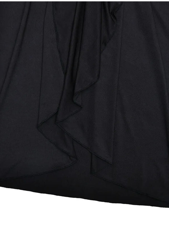 Isabel Long Sleeve Split Maxi Dress - Fashion Pov