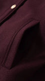 Isabella Button Front Cropped Jacket - Fashion Pov