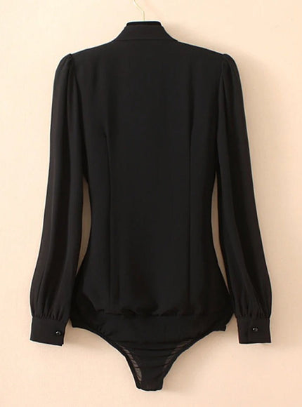 Isabelle Bodysuits Long Sleeved Shirt - Fashion Pov