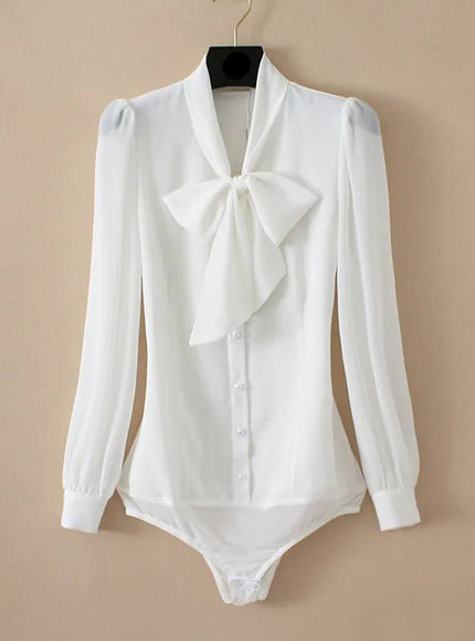 Isabelle Bodysuits Long Sleeved Shirt - Fashion Pov