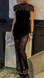 Isadora Lace Cape Mini Dress - Fashion Pov