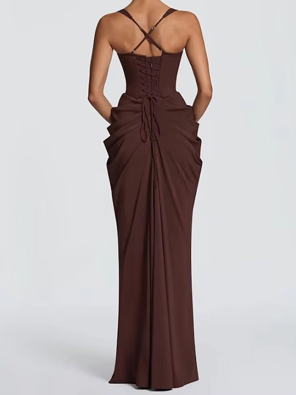 Isadora Strappy Cut-Out Maxi Dress - Fashion Pov