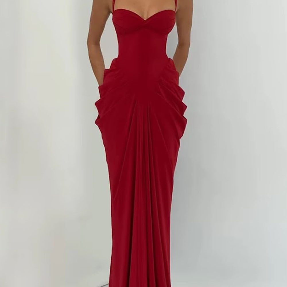 Isadora Strappy Cut-Out Maxi Dress - Fashion Pov