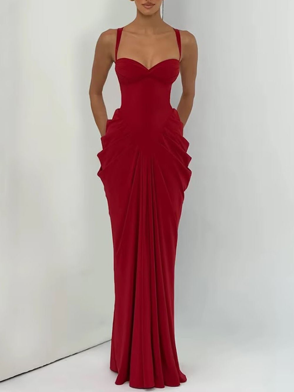 Isadora Strappy Cut-Out Maxi Dress - Fashion Pov