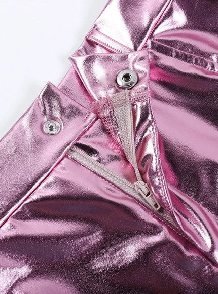 Isla Mini Skirt In Pink - Fashion Pov