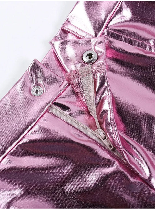Isla Mini Skirt In Pink - Fashion Pov