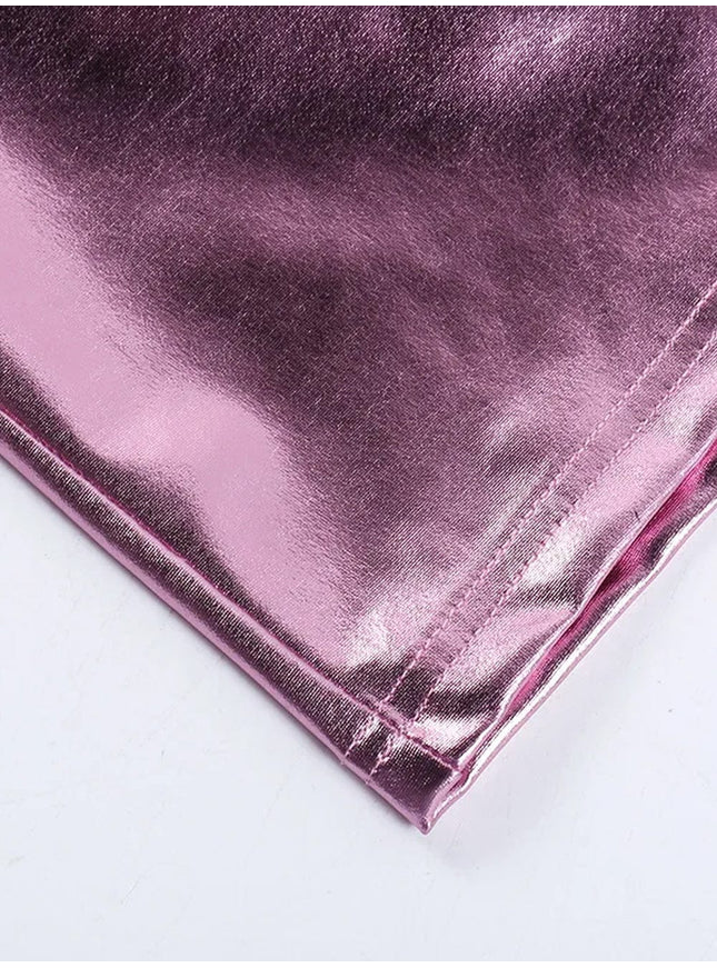 Isla Mini Skirt In Pink - Fashion Pov