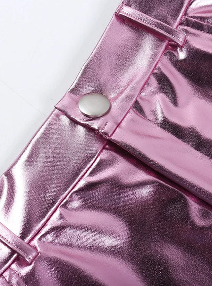 Isla Mini Skirt In Pink - Fashion Pov